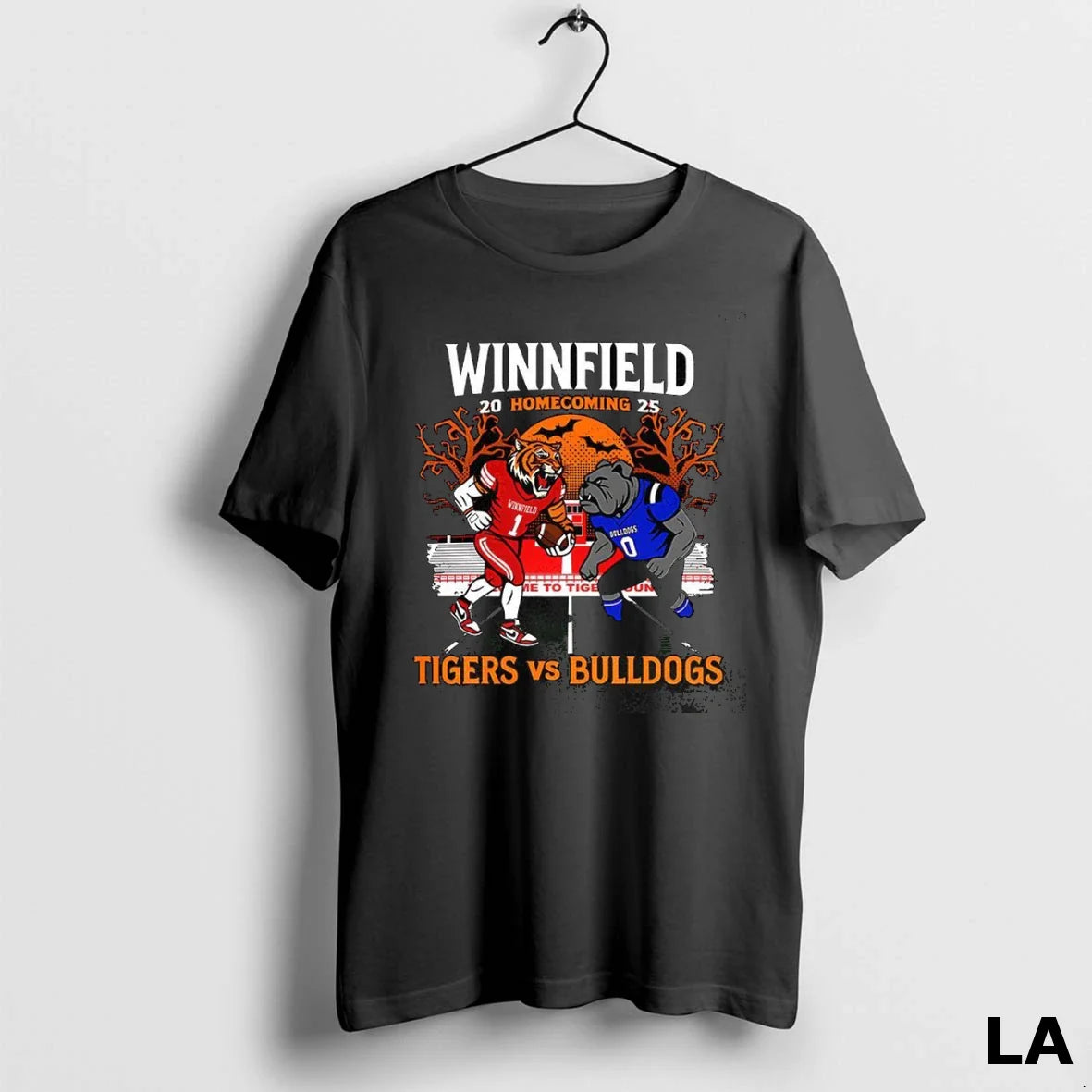 Original Winnfield Homecoming Tigers Vs Bulldogs 2025 Tank Top