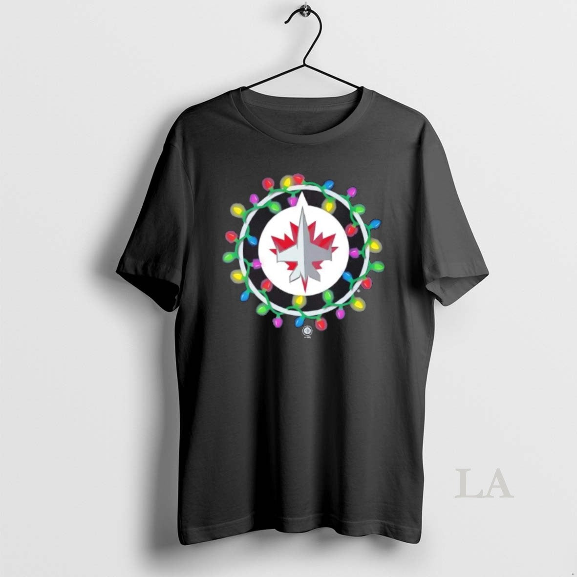 Original Winnipeg Jets Logo Holiday Lights Sweatshirt Premium Style
