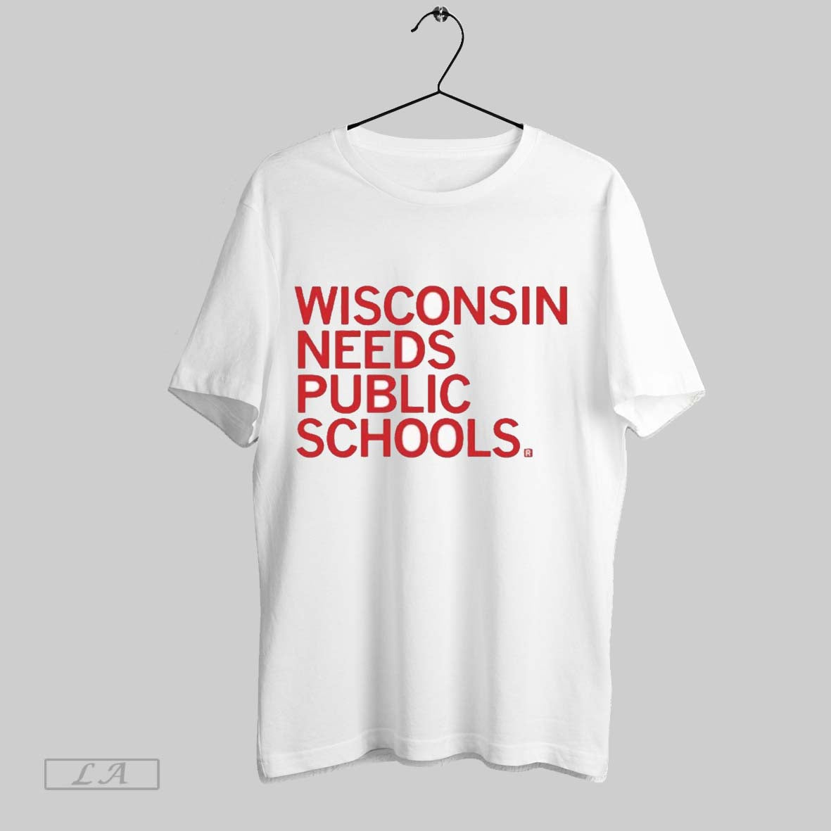 Original Wisconsin Needs Public Schools Long Sleeve Designer Look