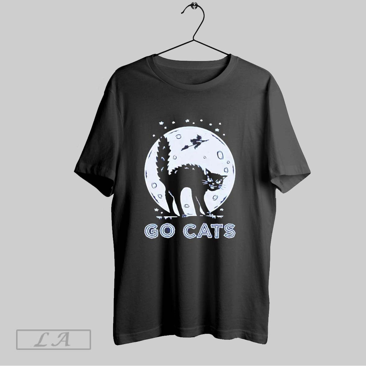 Original Witch Scary Go Cats Halloween Ladies Tank Top Authentic Art