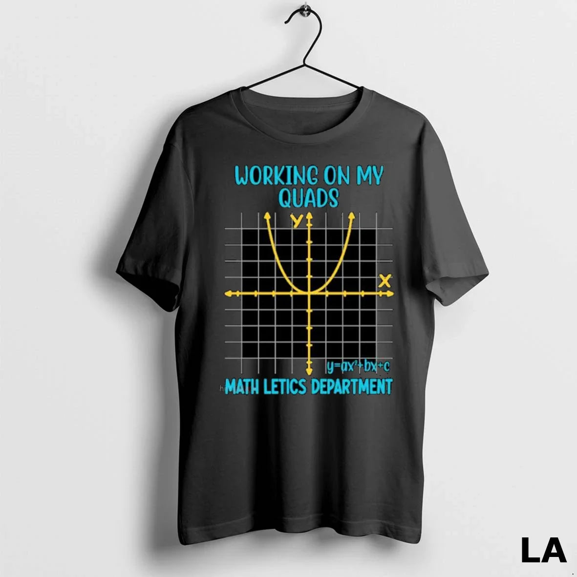 Original Working My Quads Algebra Math Teacher Ornaments TShirt