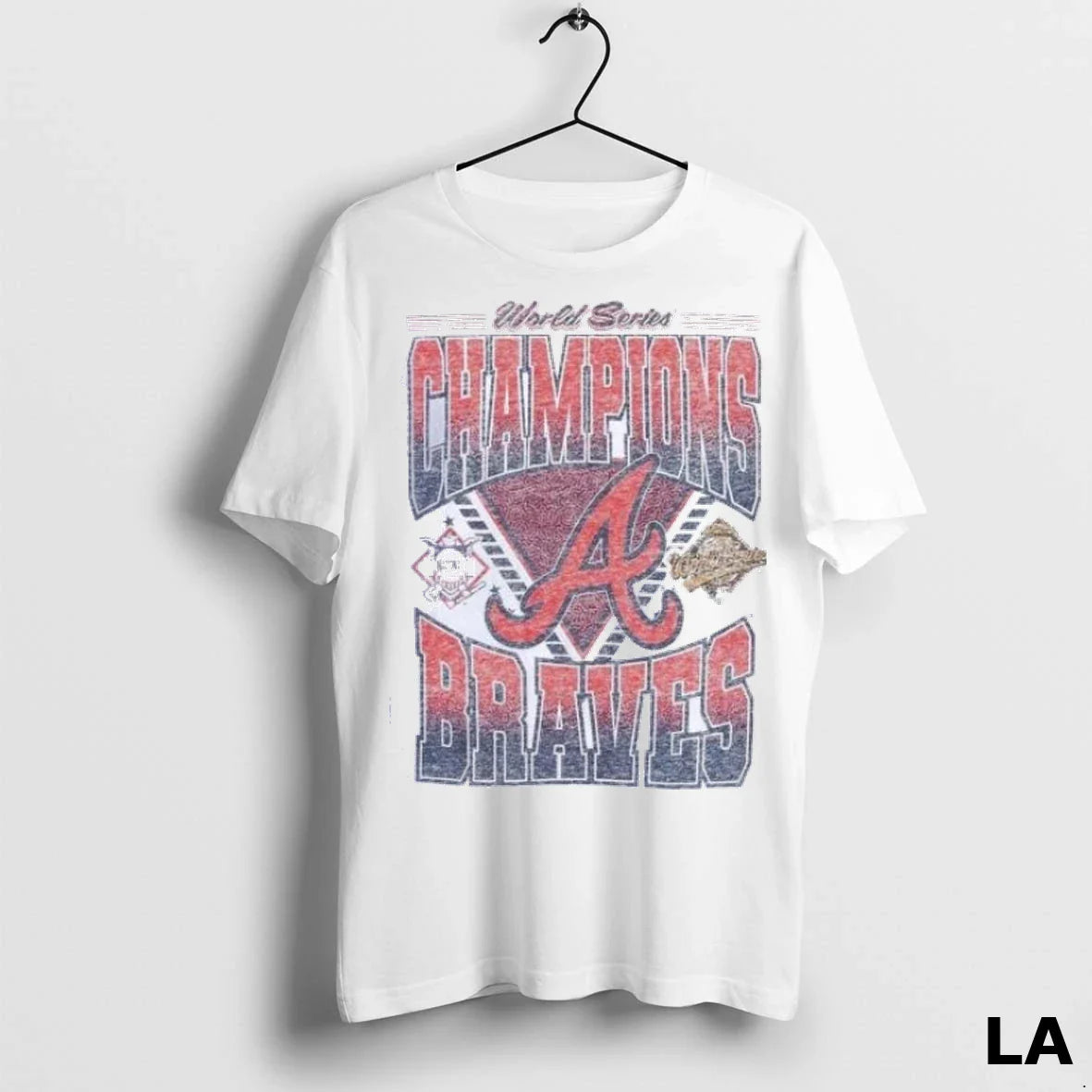 Original World Series Champions Atlanta Braves TShirt Unique Apparel