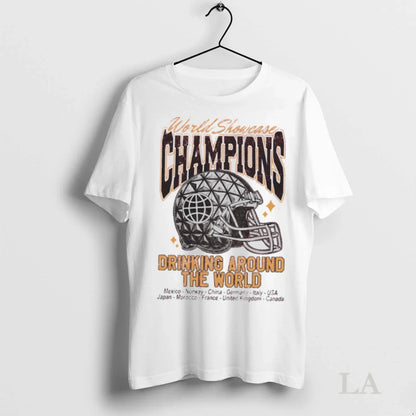 Original World Showcase Champions Drinking Around World Hoodie