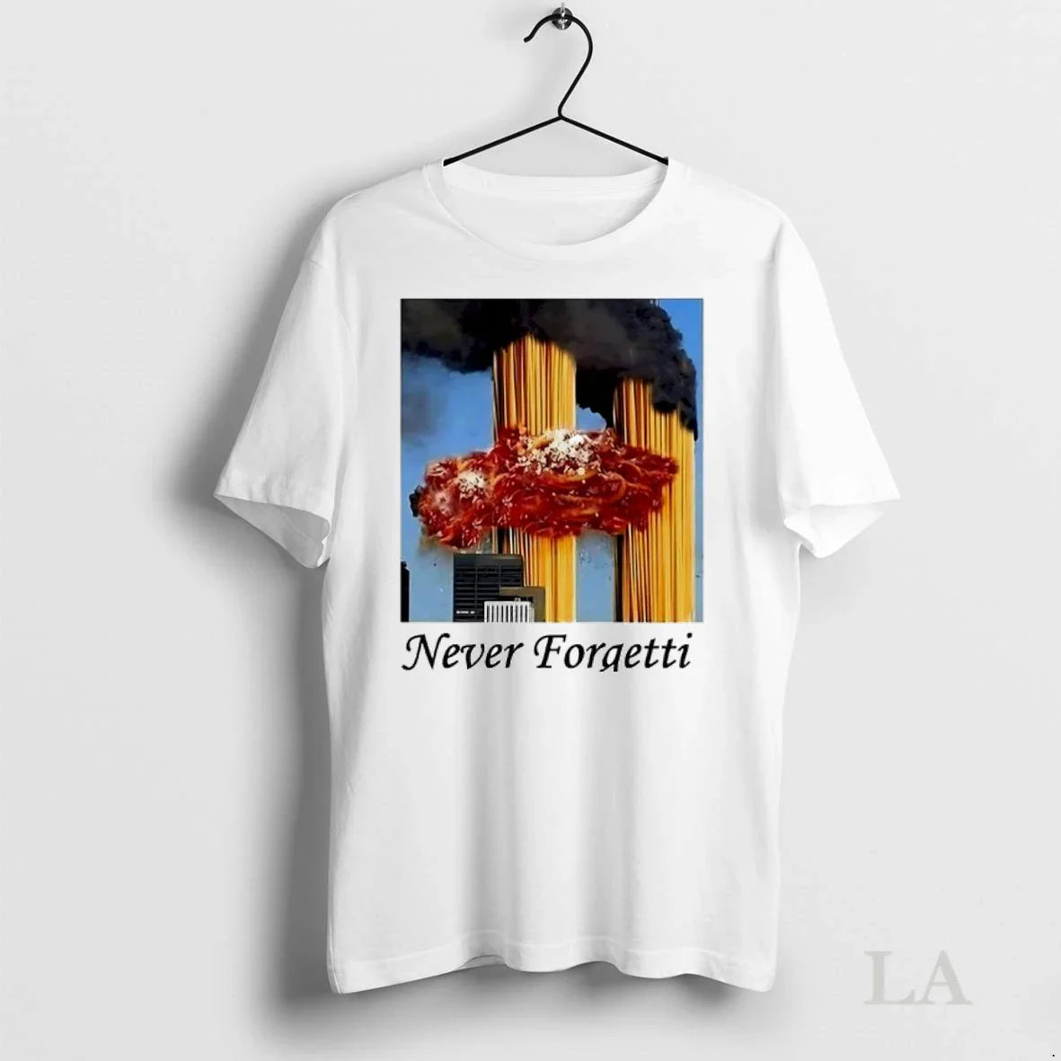 Original World Trade Center September 11Th 2001 Never Forgetti Parody