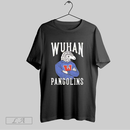 Original Wuhan Pangolins College Team TShirt Elegant Art