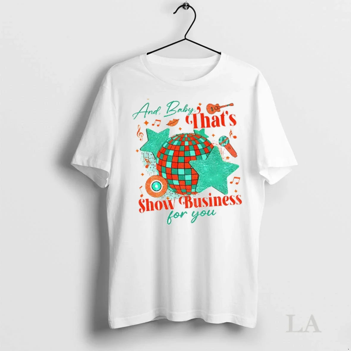 Original Xet34X54 And Thats Show Business You Country Music Tee