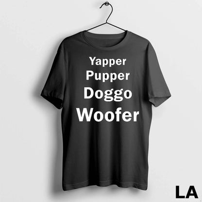 Original Yapper Pupper Doggo Woofer Shirt Stylish Look