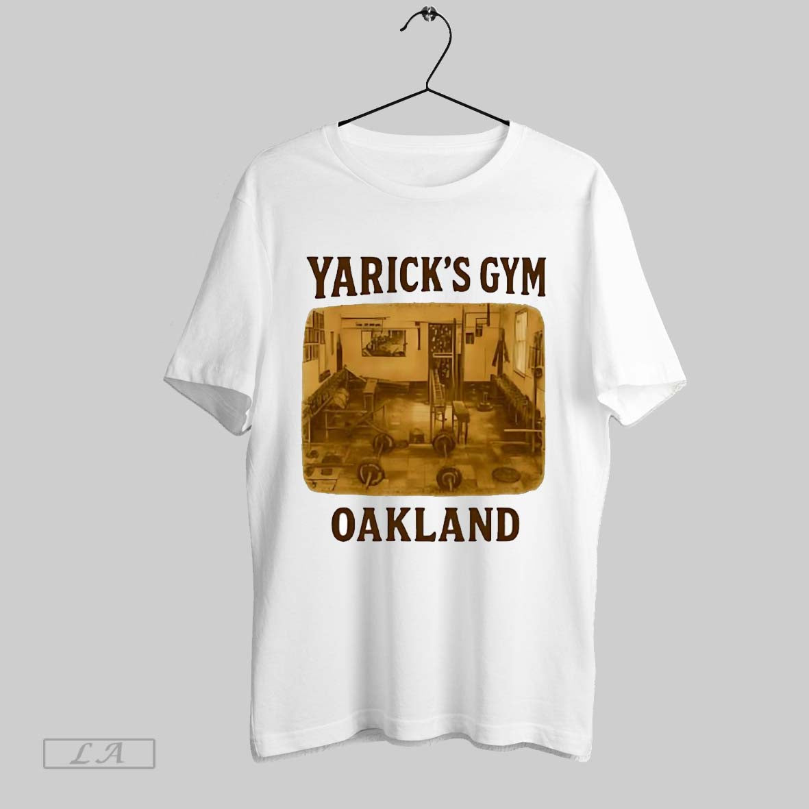 Original Yaricks Gym Oakland White S Tee Designer Outfit