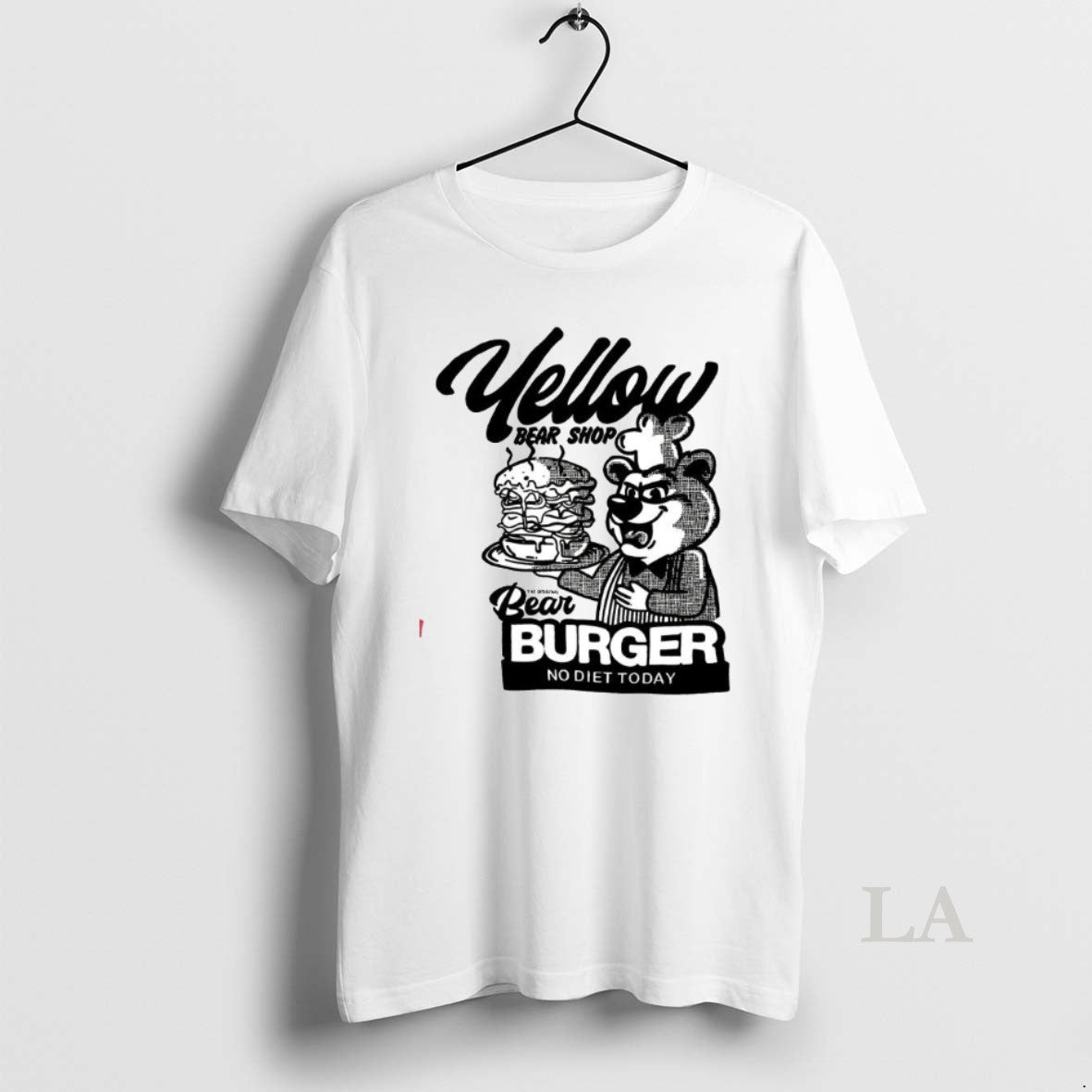 Original Yellow Bear Shop Bear Burger No Diet Today Sweatshirt