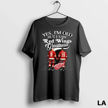 Original Yes Im Old But I Saw Detroit Red Wings Greatness Howe And