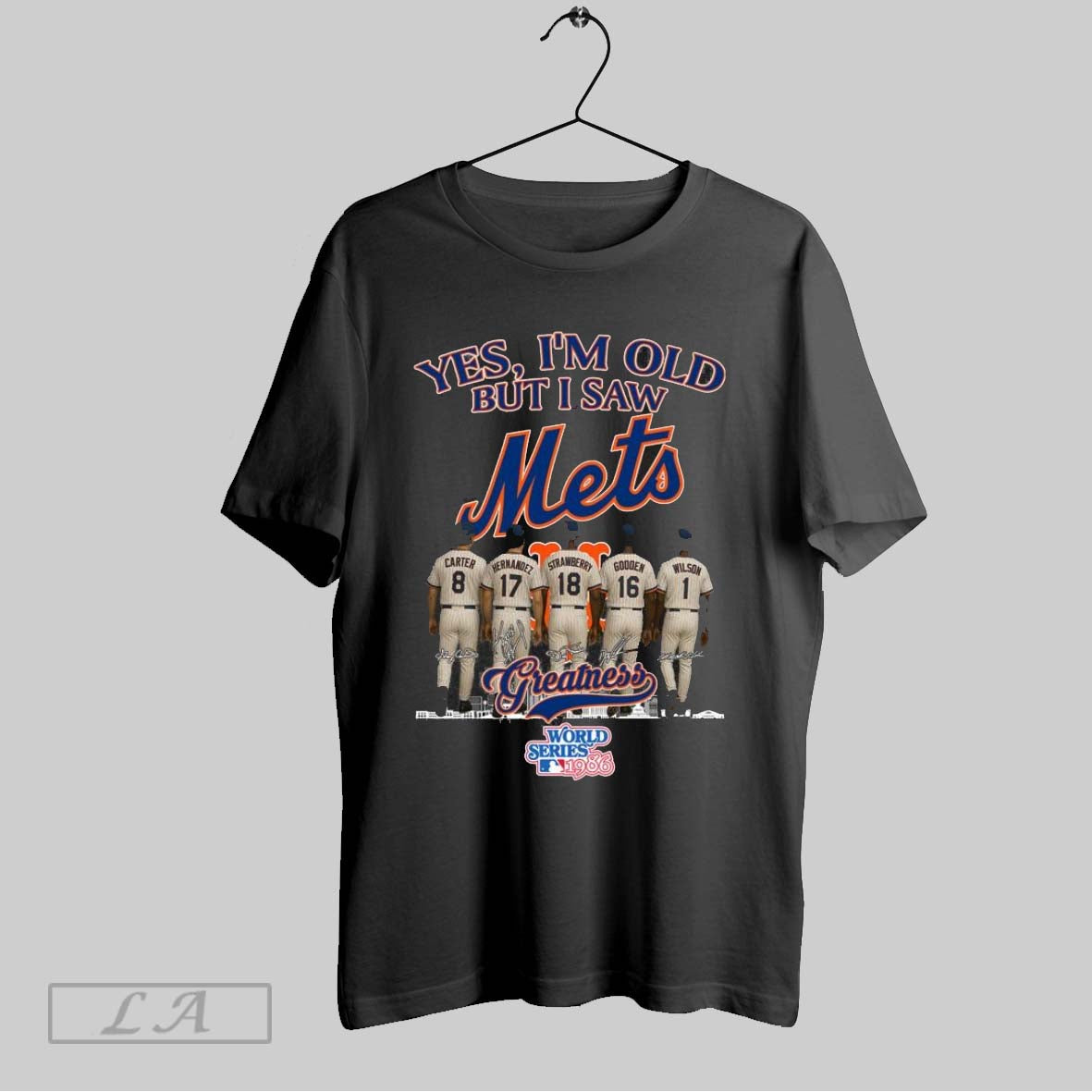 Original Yes Im Old But I Saw Greatness New York Mets Gary Carte