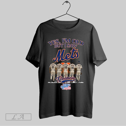 Original Yes Im Old But I Saw Greatness New York Mets Gary Carte