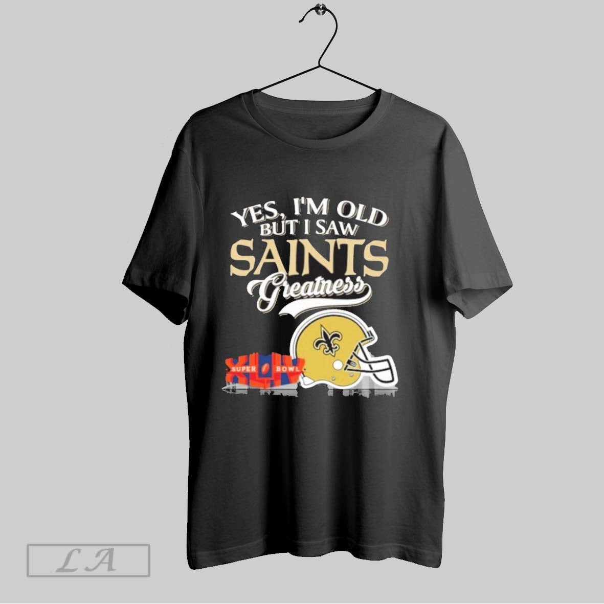 Original Yes Im Old But I Saw New Orleans Saints Greatness City Logo