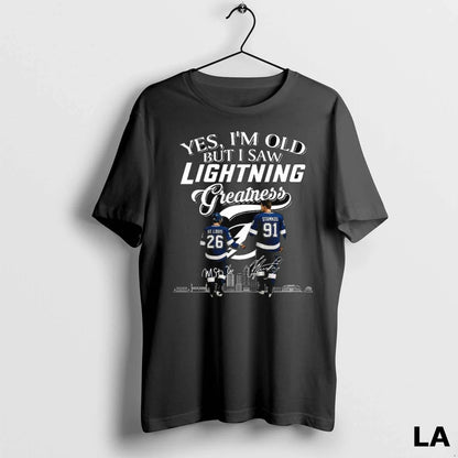 Original Yes Im Old But I Saw Tampa Bay Lightning Greatness Legends