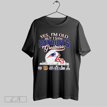 Original Yes Im Old But I Saw New England Patriots Helmet Hoodie