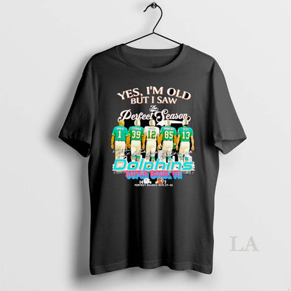 Original Yes Im Old But I Saw Season Dolphins Super Bowl Vii Tank Top