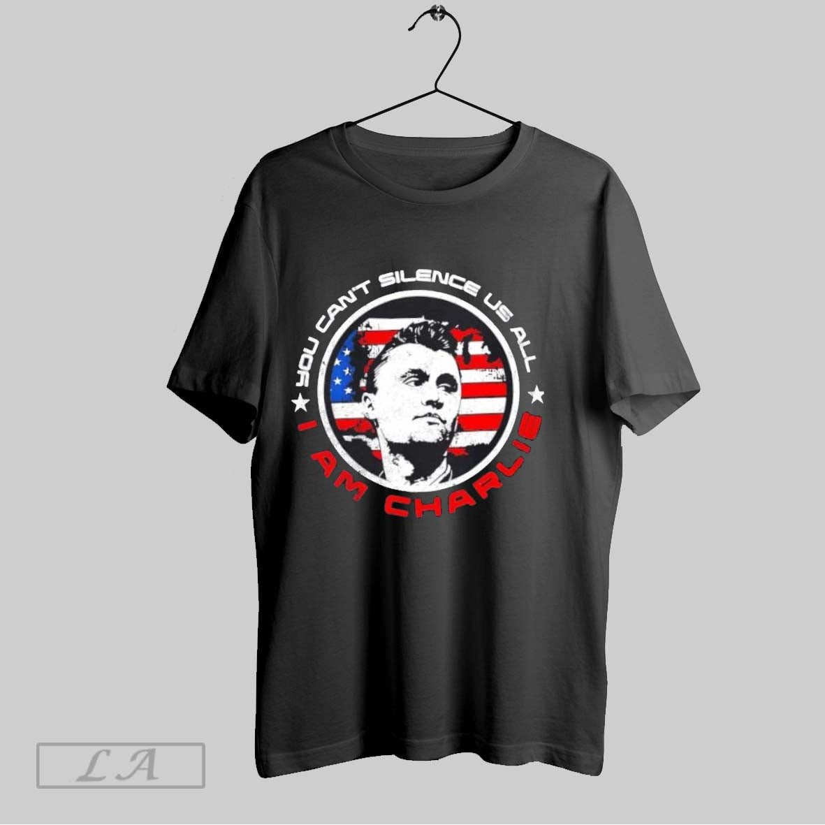 Original You Cant Silence Us All I Am Charlie Kirk Freedom American