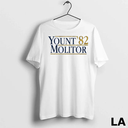 Original Yount Molitor 82 Milwaukee Brewers Shirt Elegant Merch