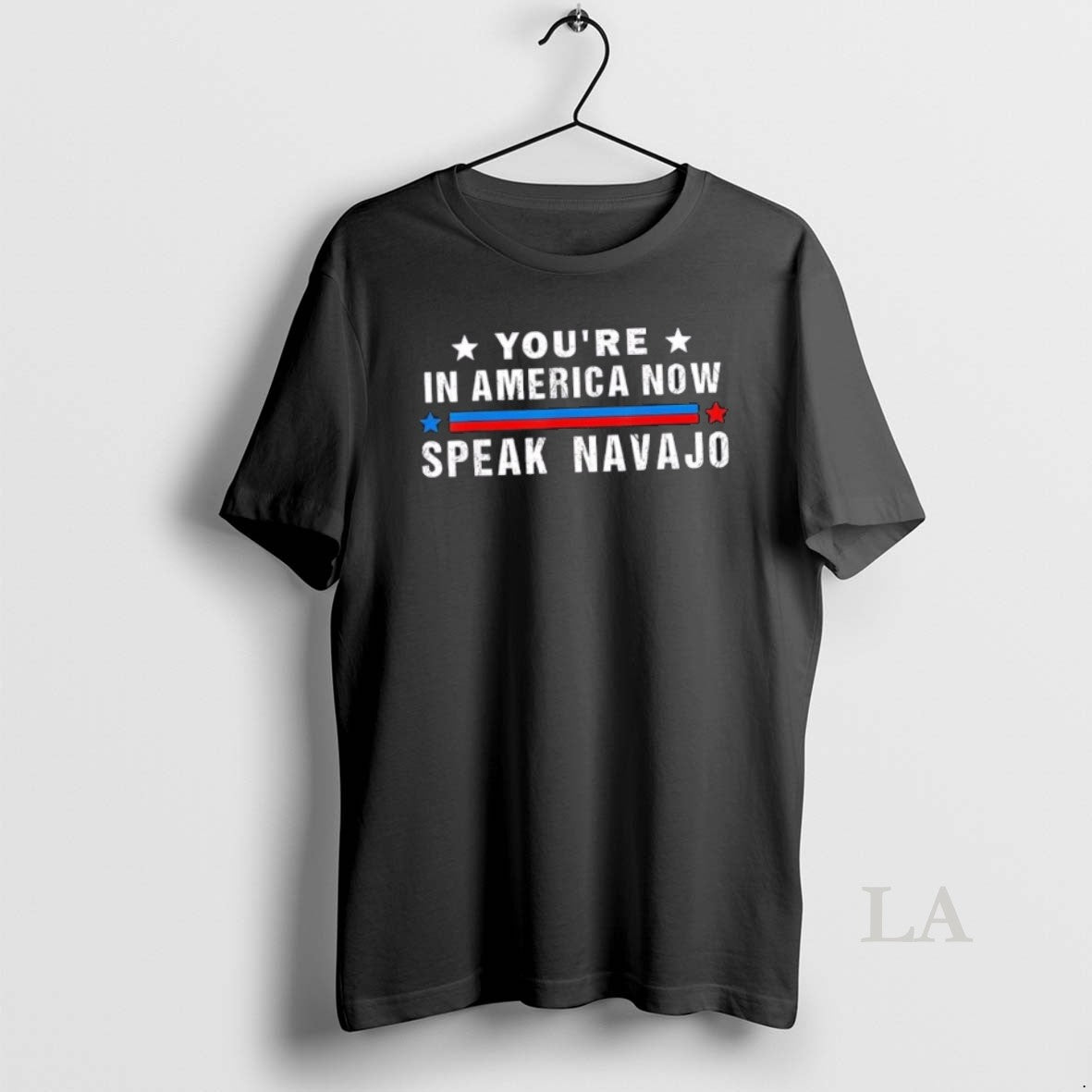 Original Youre America Now Speak Navajo Native American Shirt Unique