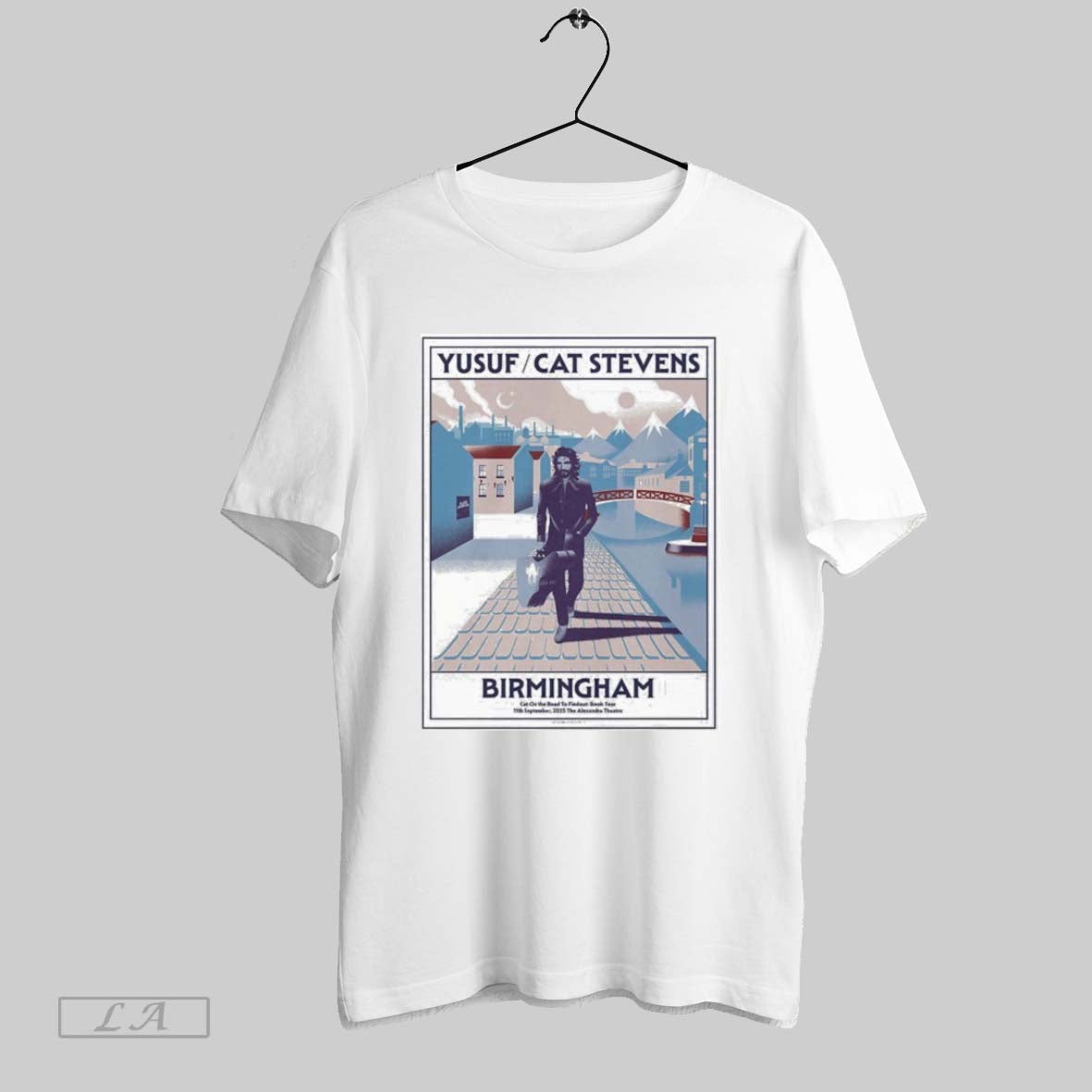 Original Yusuf Cat Stevens Road To Findout 2025 Tour Birmingham Tank