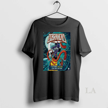 Original Zebrahead October 9 2025 Lion Arts Factory Show Long Sleve