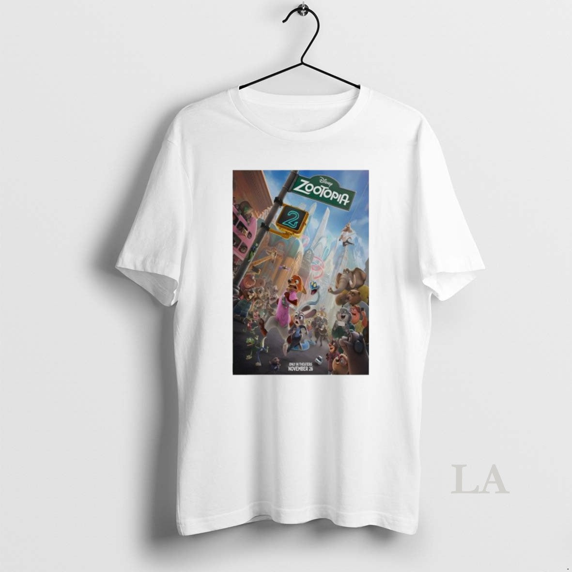 Original Zootopia Nov 26 2025 Only Theaters Tee Unique Apparel