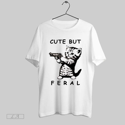 Original Bang Bang Meow Meow But Feral Sweatshirt Elegant Apparel