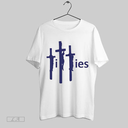Original Crosses Titties Hoodie Elegant Look