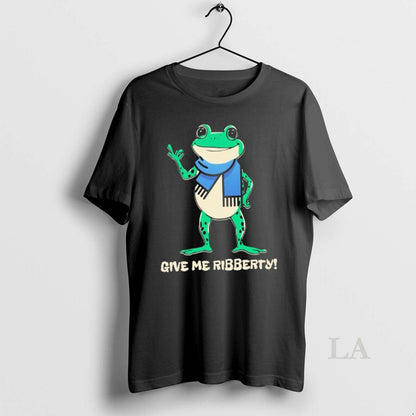 Original Give Me Ribberty Portland Frog Tee Premium Merch