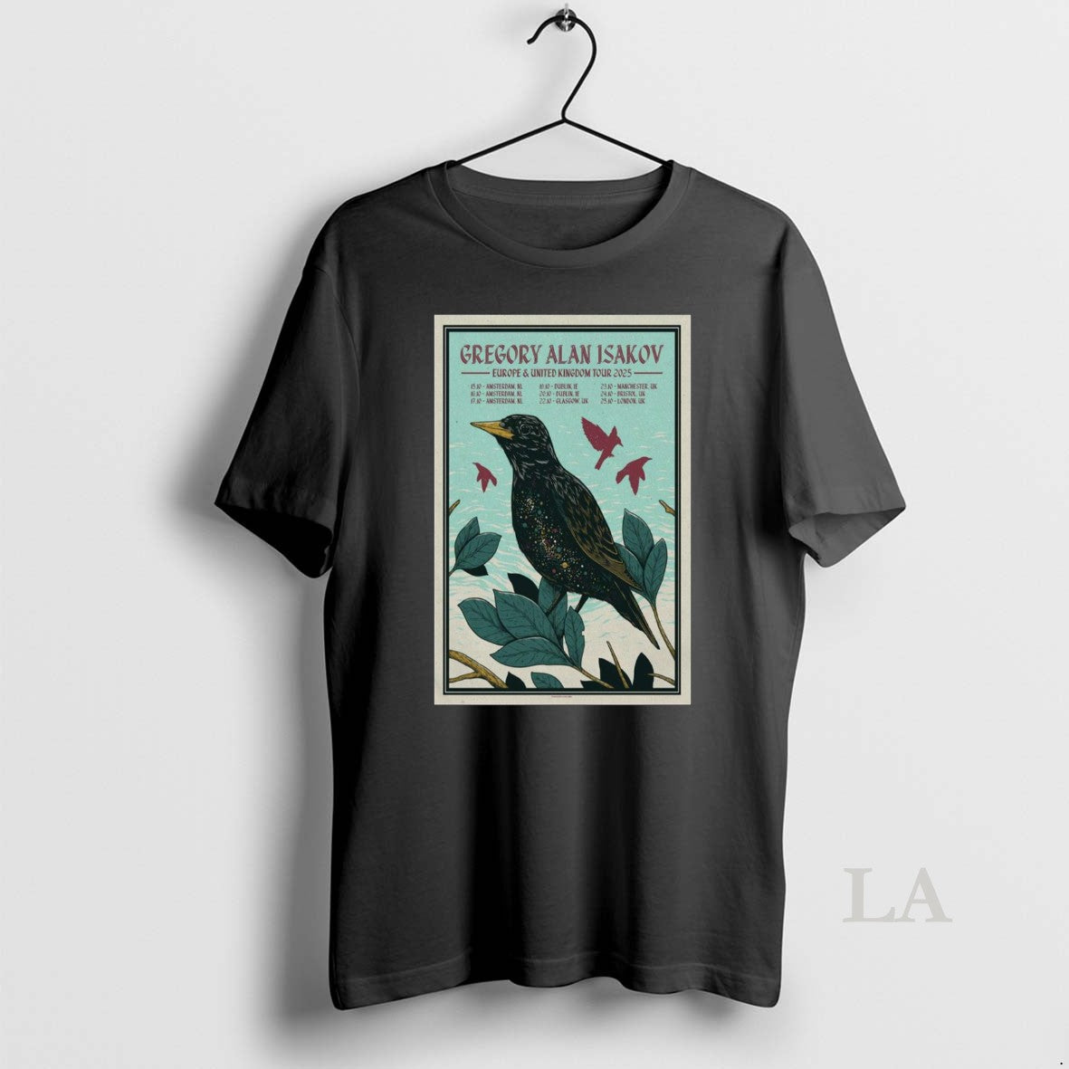 Original Gregory Alan Isakov Europe United Kingdom Tour 2025 Tank Top