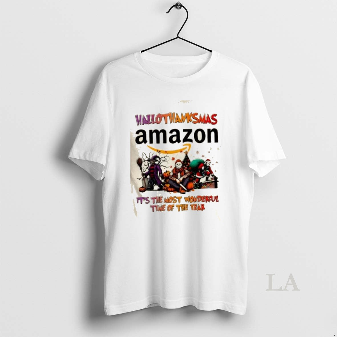 Original H6Mvcr9I Amazon X Horror Movies Happy Hallothanksmas Its