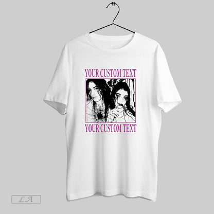 Original Halloween Your Custom Text Creepy Couple Horror Tank Top