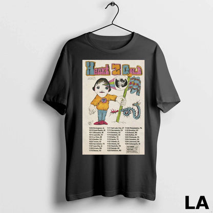 Original Heart To Gold American Fall Tour 2025 Long Sleeve Modern