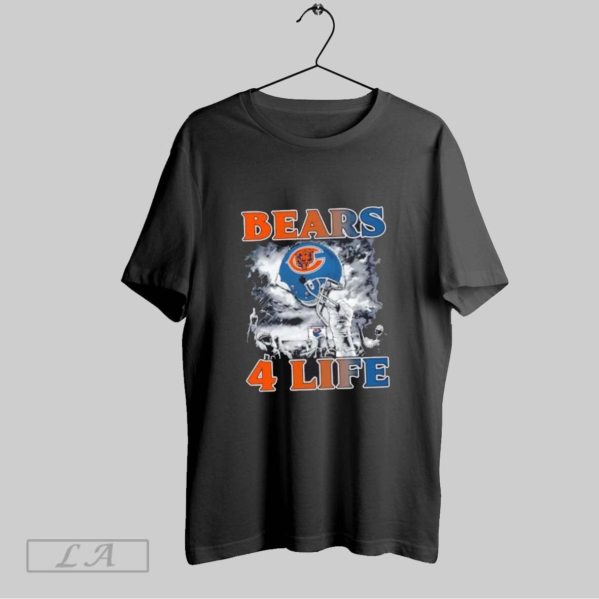 Original Hkmy85Eo Chicago Bears 4 Life Football Helmet Long Sleeve