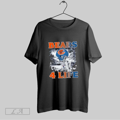 Original Hkmy85Eo Chicago Bears 4 Life Football Helmet Long Sleeve