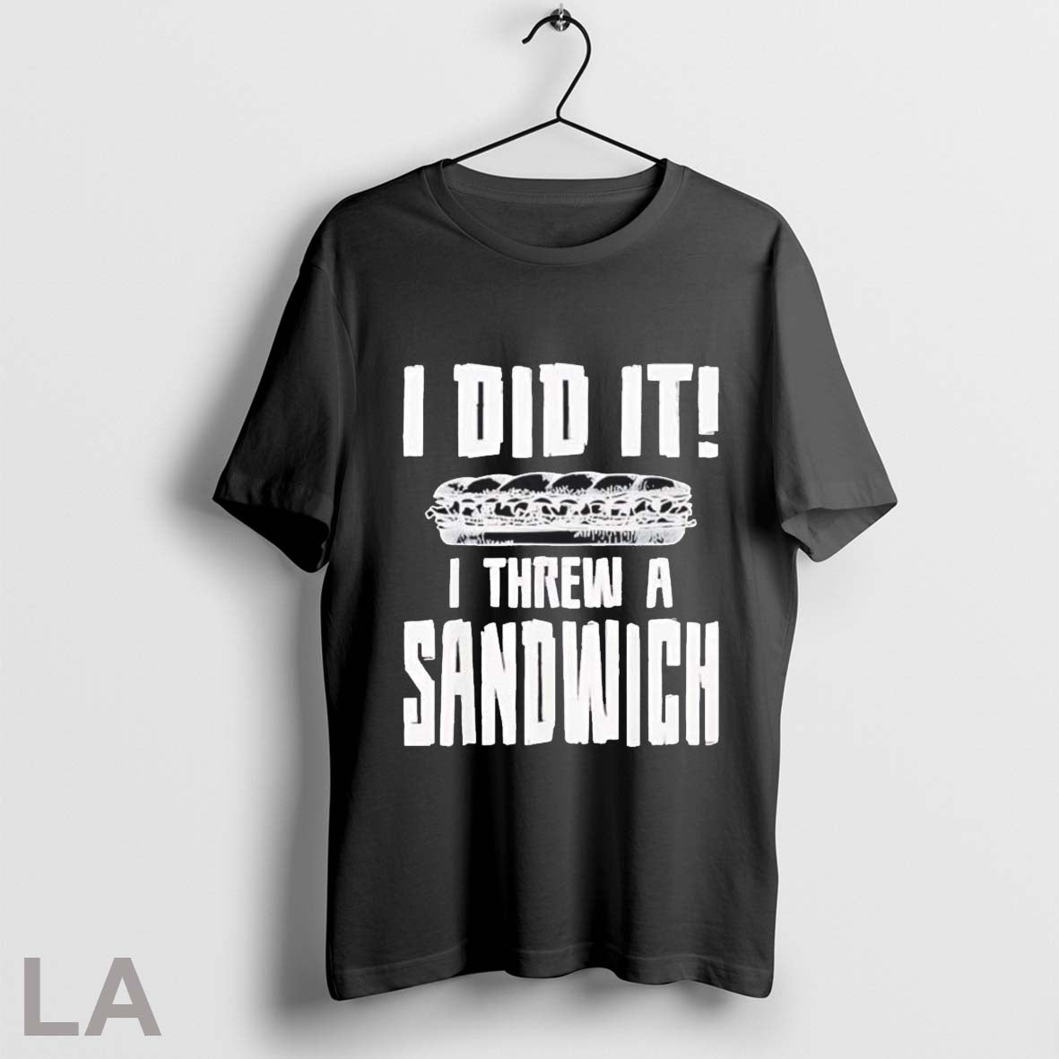 Original I Did It I Threw Sandwich Long Sleeve Vintage Look