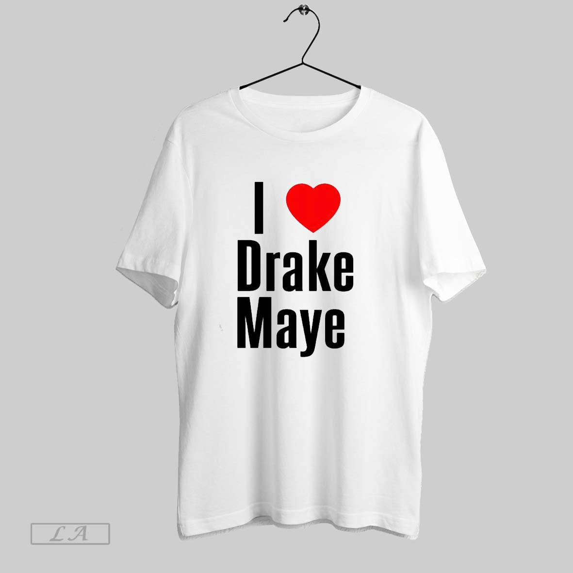 Original I Love Drake Maye Hear Hoodie Authentic Collection