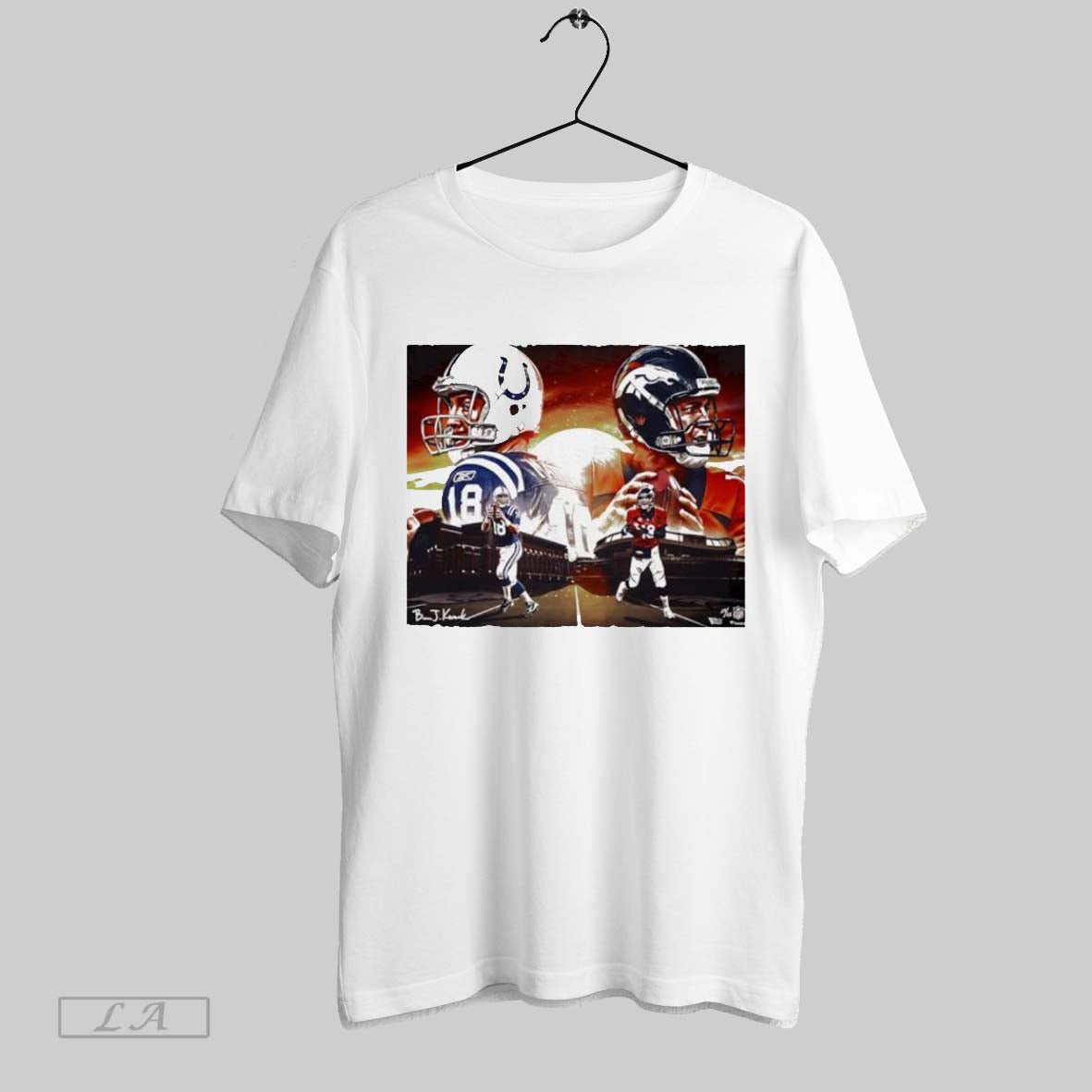 Original Indianapolis Colts Vs Denver Broncos Nlf Peyton Manning