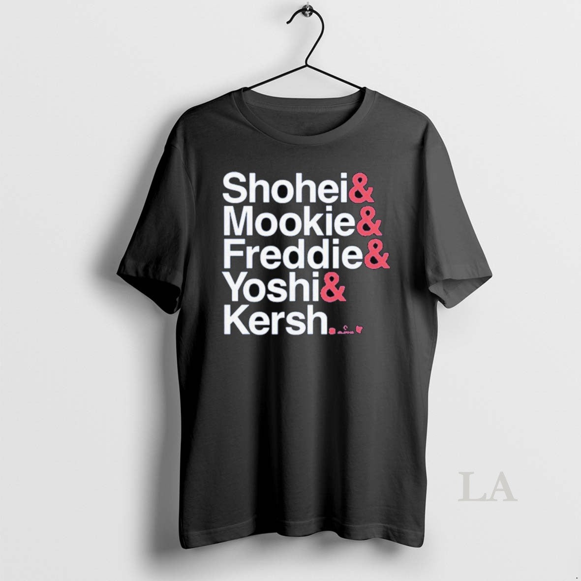 Original Los Angeles Baseball Ampersand Stars Shohei Mookie Freddie