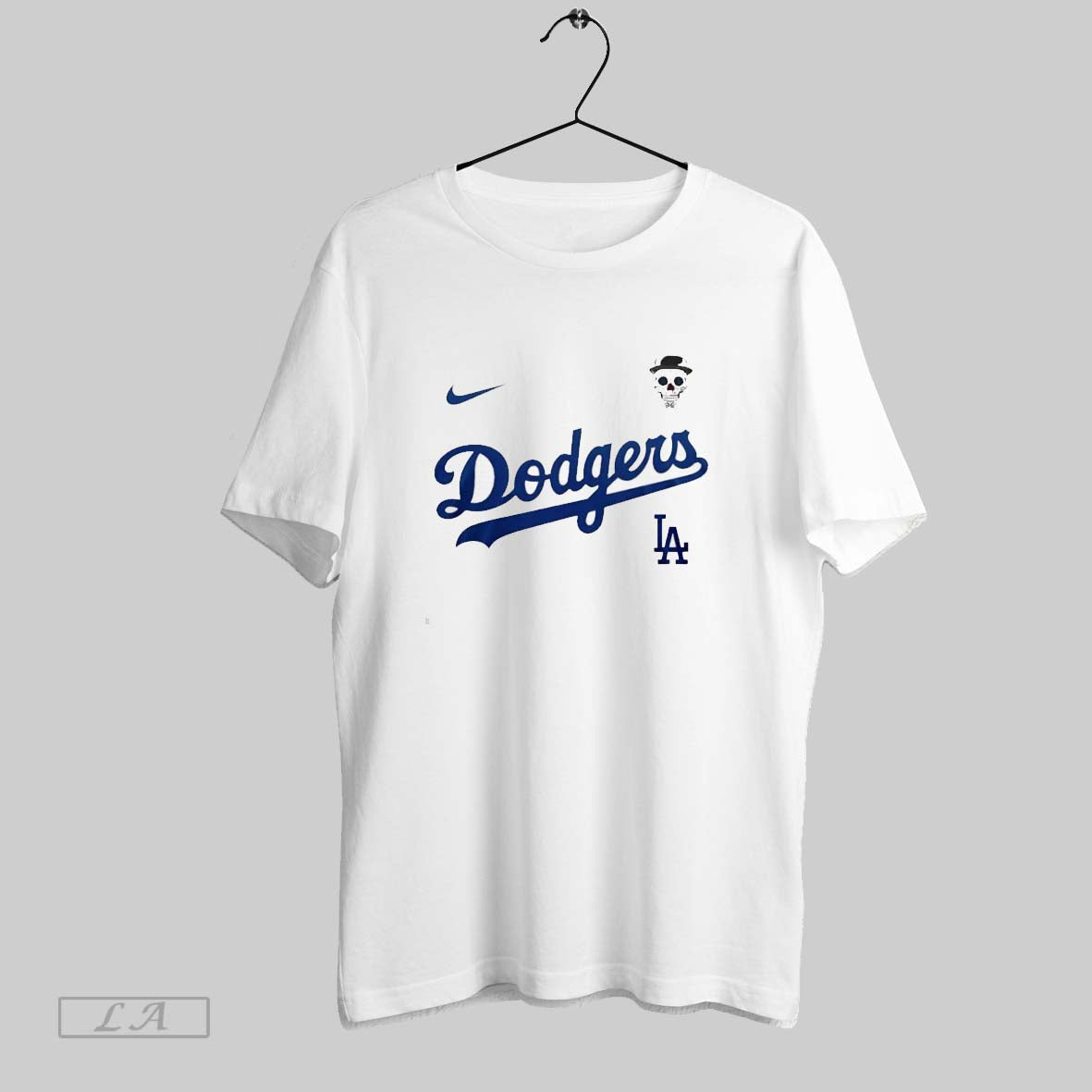 Original Los Angeles Dodgers Logo Latino Heritage La TShirt Retro Art