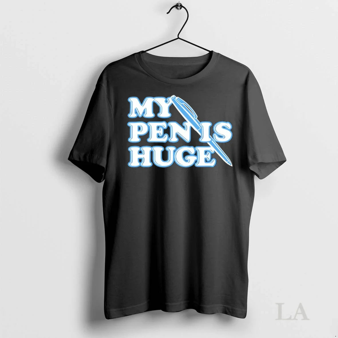Original My Pen Is Huge Shirt Retro Apparel