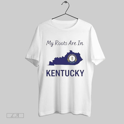 Original My Roots Are Kentucky State Map Roots Sweatshirt Authentic