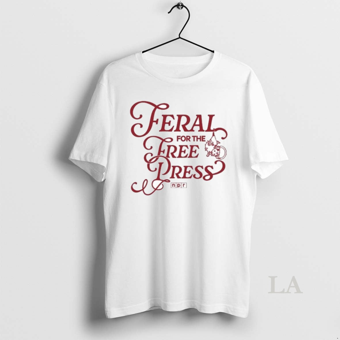 Original Npr Feral Free Press Tank Top Authentic Collection