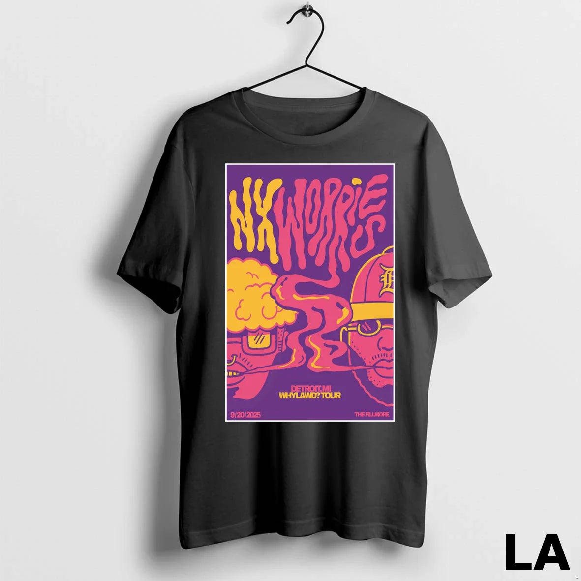 Original Nxworries Fillmore September 20 2025 Detroit Mi Concert Tee