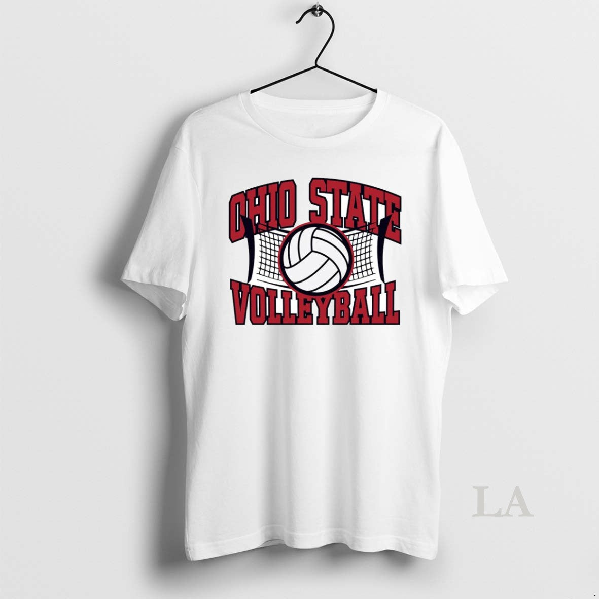 Original Ohio State Buckeyes Volleyball Net TShirt Authentic Fashion