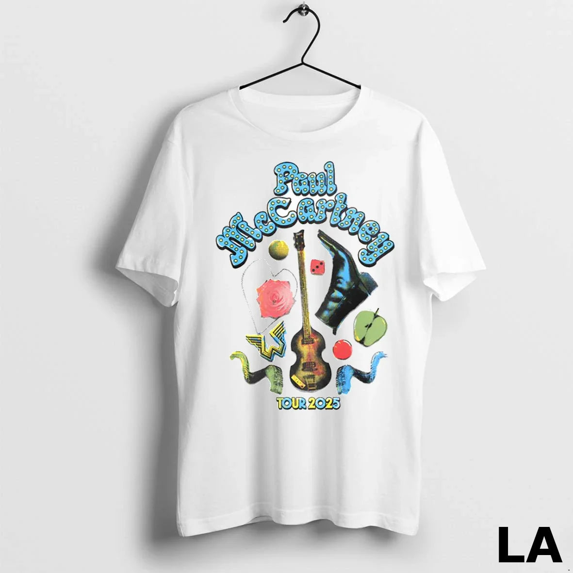 Original Paul Mccartney Got Back Icon Tee Exclusive Art