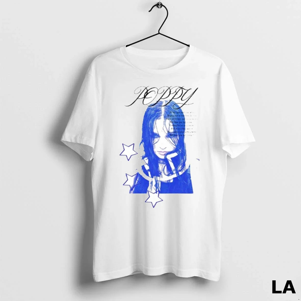 Original Poppy Blue Pop Hoodie Retro Style