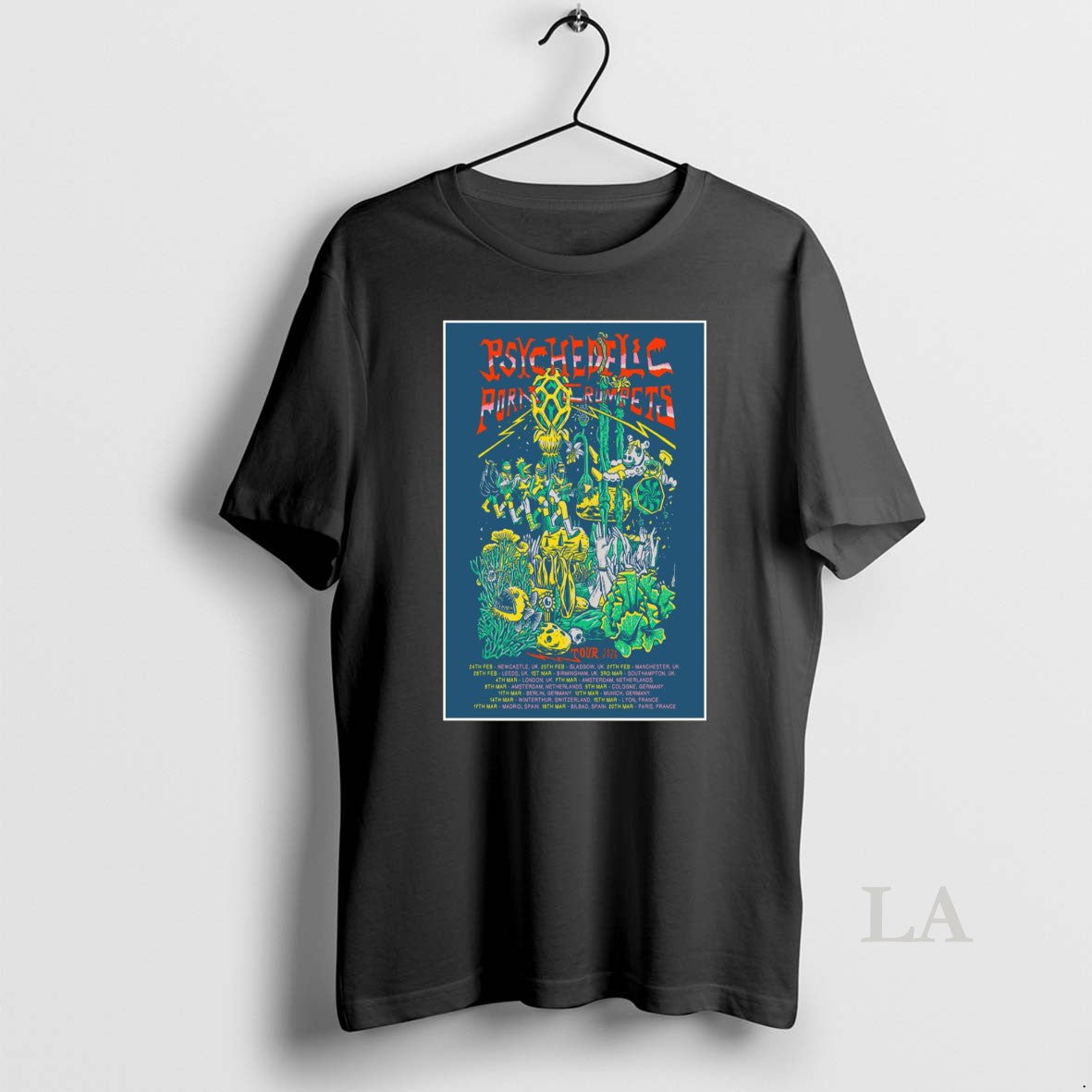 Original Psychedelic Porn Crumpets Tour 2026 Long Sleeve Trendy