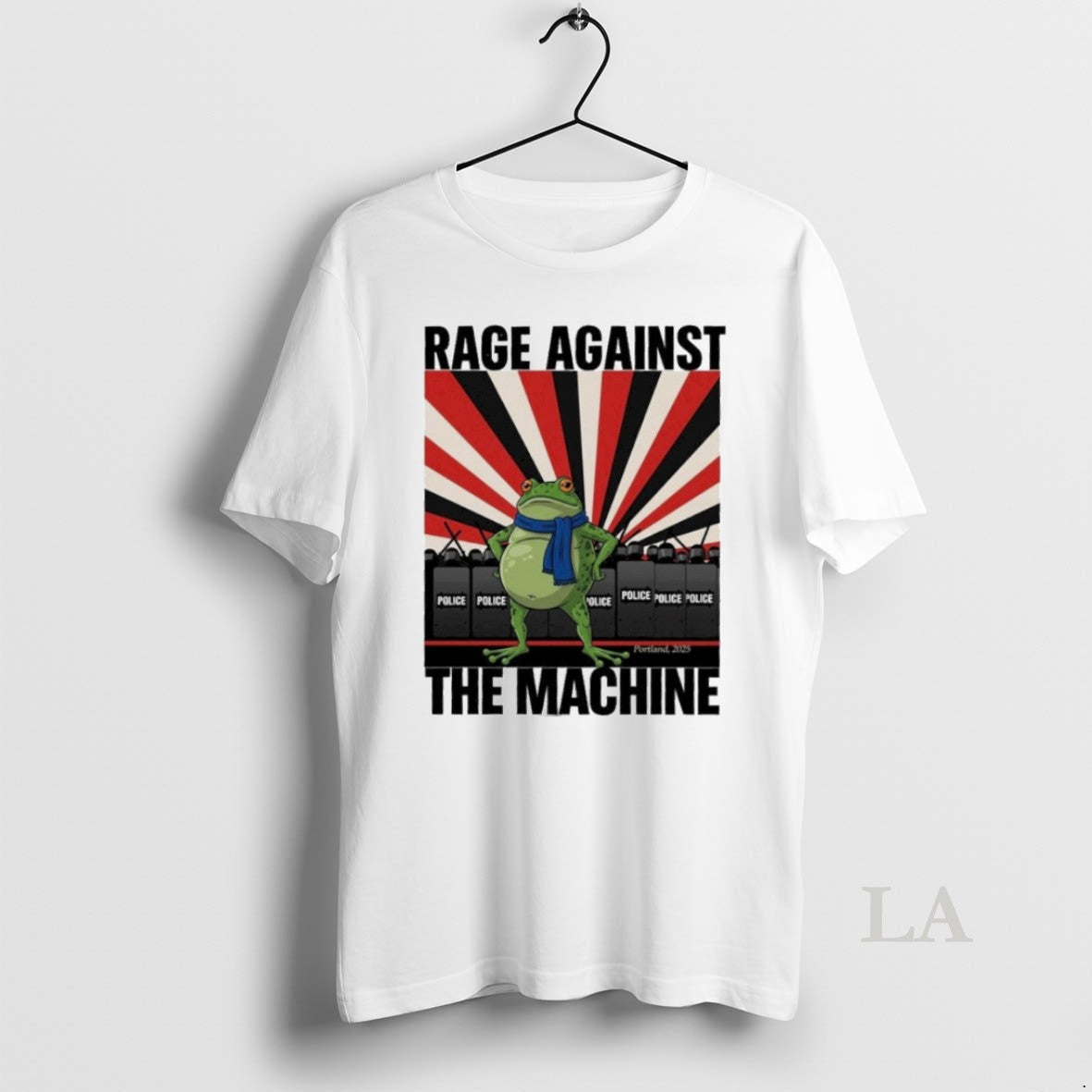 Original Rage Against Machine Frog Political Protest 2025 Hoodie