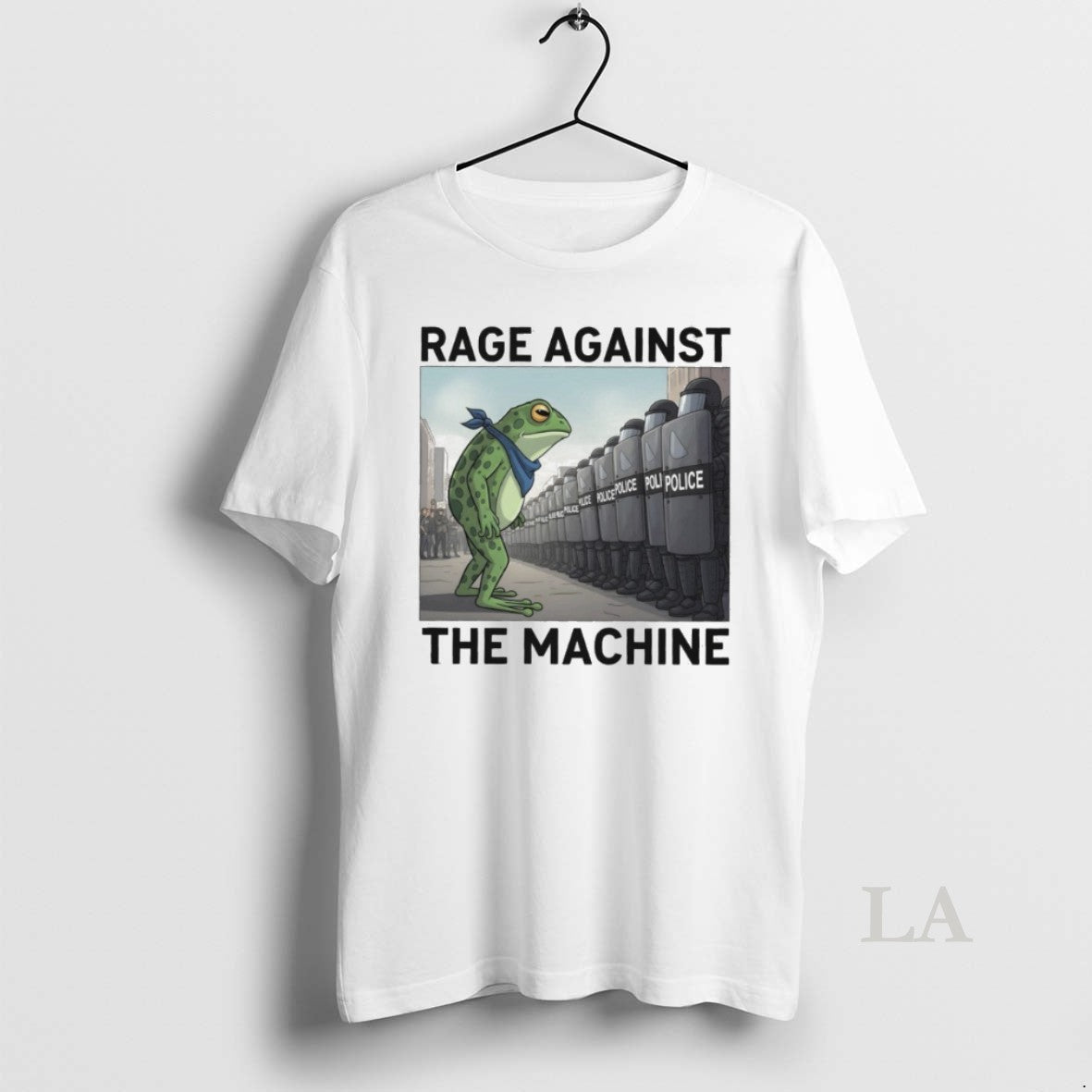 Original Rage Against Machine Portland Frog Protest Political